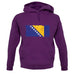 Bosnia And Herzegovina Grunge Style Flag unisex hoodie