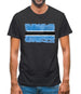 Botswana Grunge Style Flag Mens T-Shirt