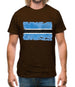 Botswana Grunge Style Flag Mens T-Shirt