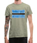 Botswana Grunge Style Flag Mens T-Shirt