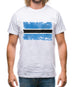 Botswana Grunge Style Flag Mens T-Shirt