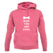 Bow Ties Are Cool unisex hoodie