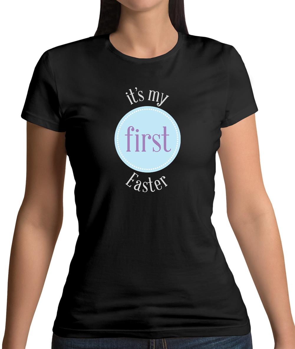 My First Easter (Blue) Womens T-Shirt