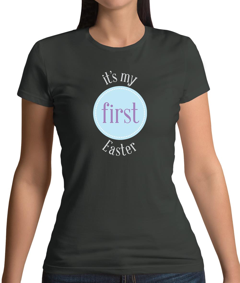 My First Easter (Blue) Womens T-Shirt