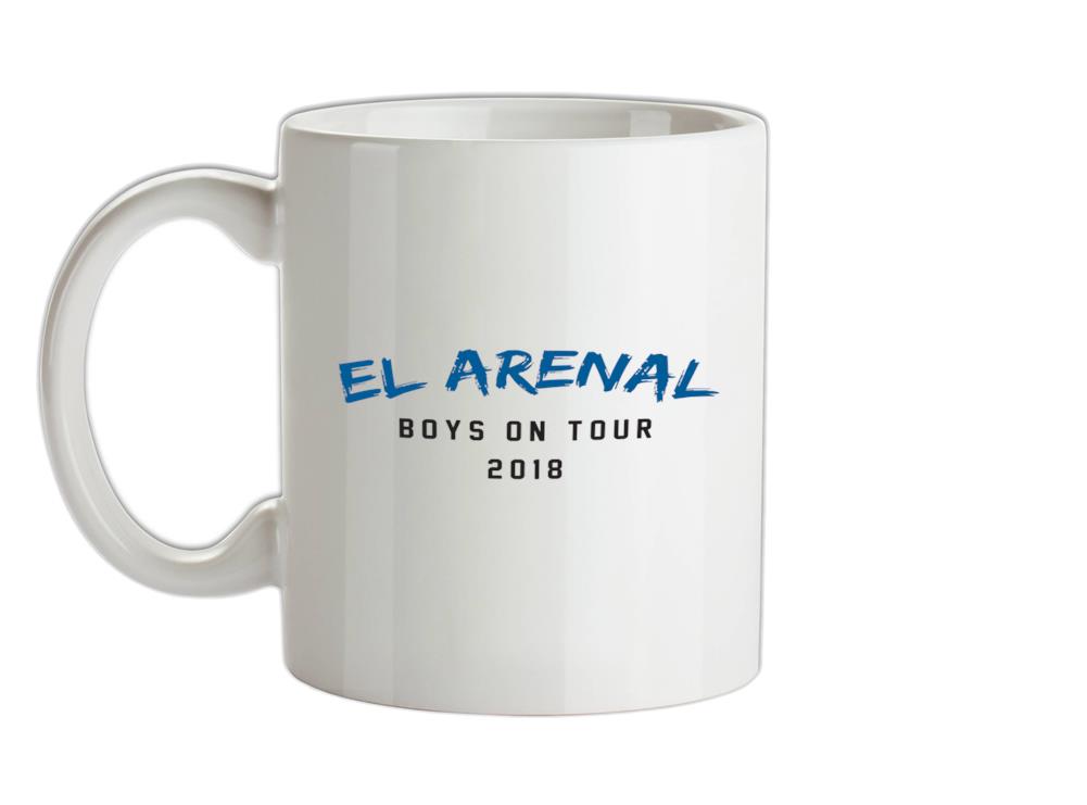 Boys On Tour El Arenal Ceramic Mug