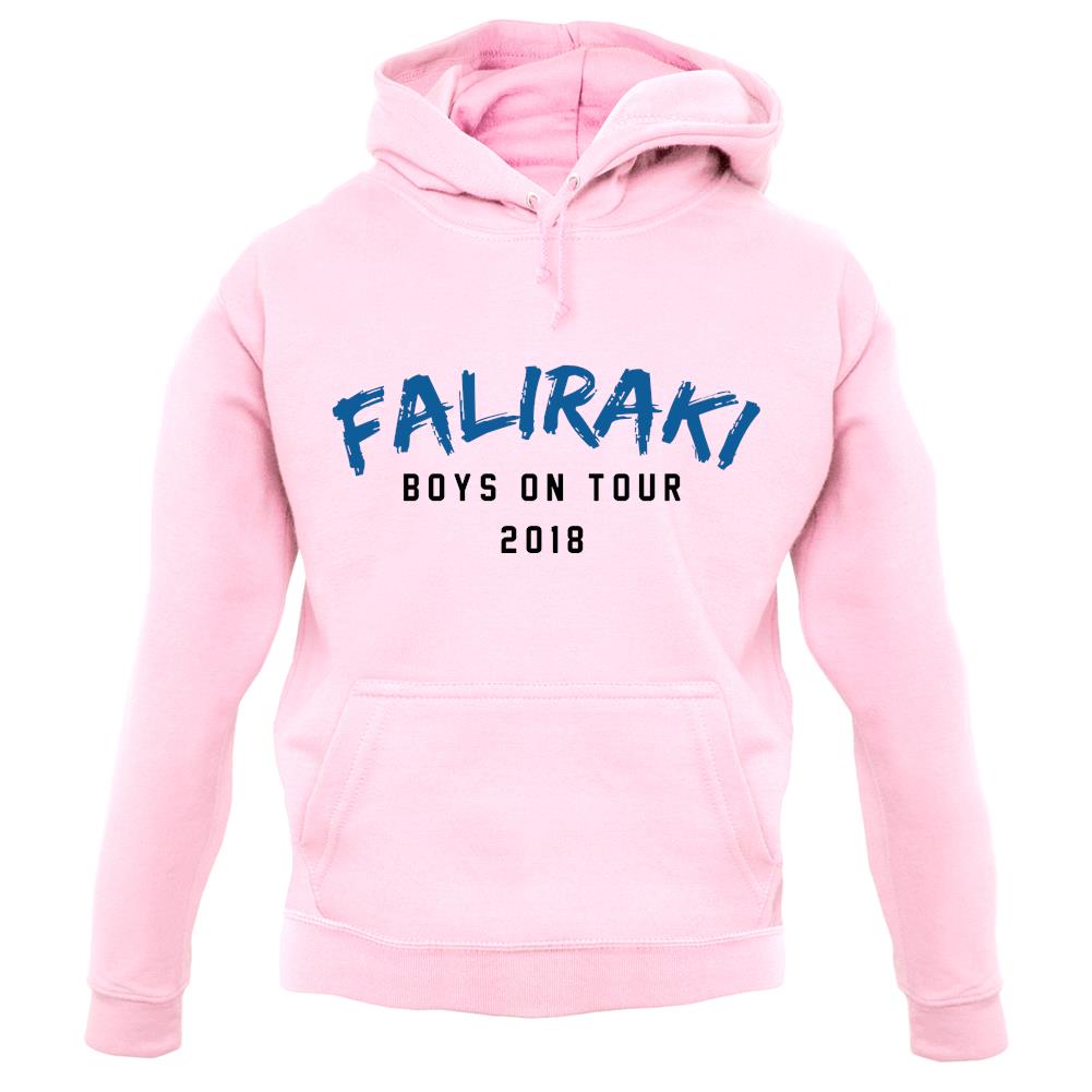 Boys On Tour Faliraki unisex hoodie