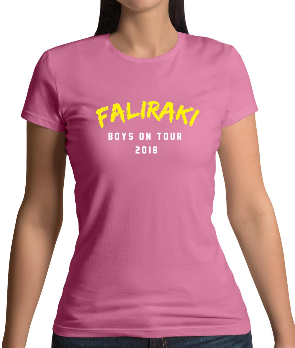 Boys On Tour Faliraki Womens T-Shirt