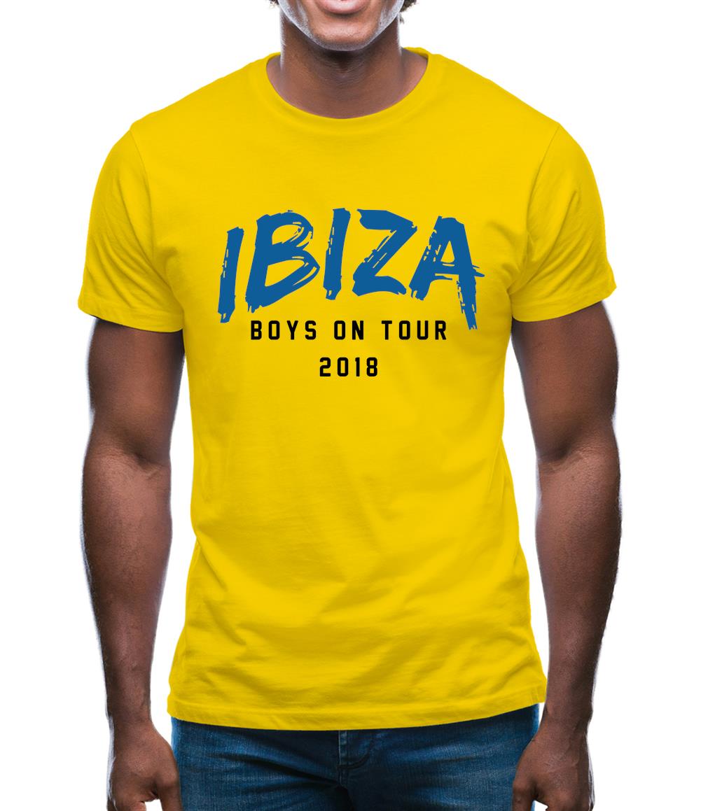 Boys On Tour Ibiza Mens T-Shirt