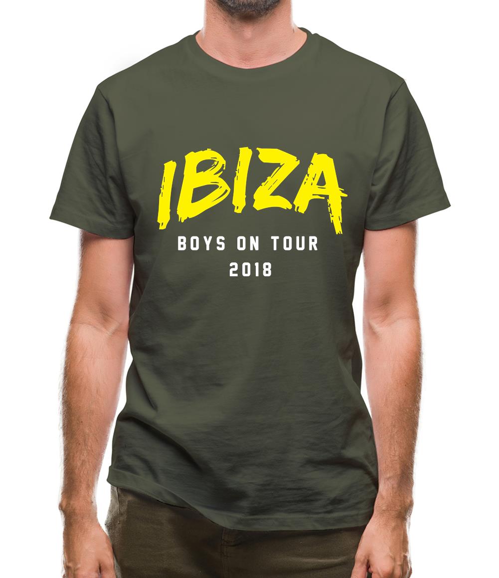 Boys On Tour Ibiza Mens T-Shirt