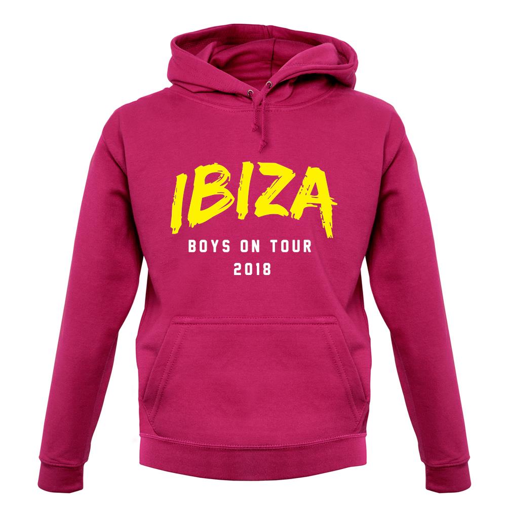 Boys On Tour Ibiza unisex hoodie
