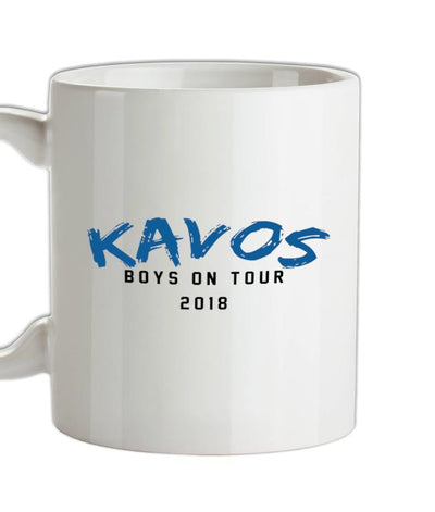 Boys On Tour Kavos Ceramic Mug