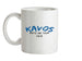 Boys On Tour Kavos Ceramic Mug