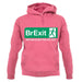 Brexit unisex hoodie