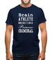 Brain Athlete Basket Case Princess Criminal Mens T-Shirt