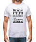 Brain Athlete Basket Case Princess Criminal Mens T-Shirt