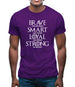 Brave Like Jon Snow Mens T-Shirt