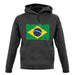 Brazil Grunge Style Flag unisex hoodie