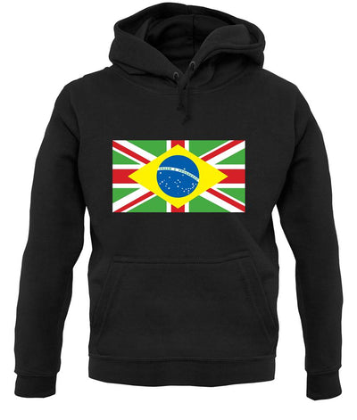 Brazil Union Jack Flag unisex hoodie