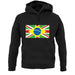 Brazil Union Jack Flag unisex hoodie