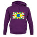 Brazil Union Jack Flag unisex hoodie