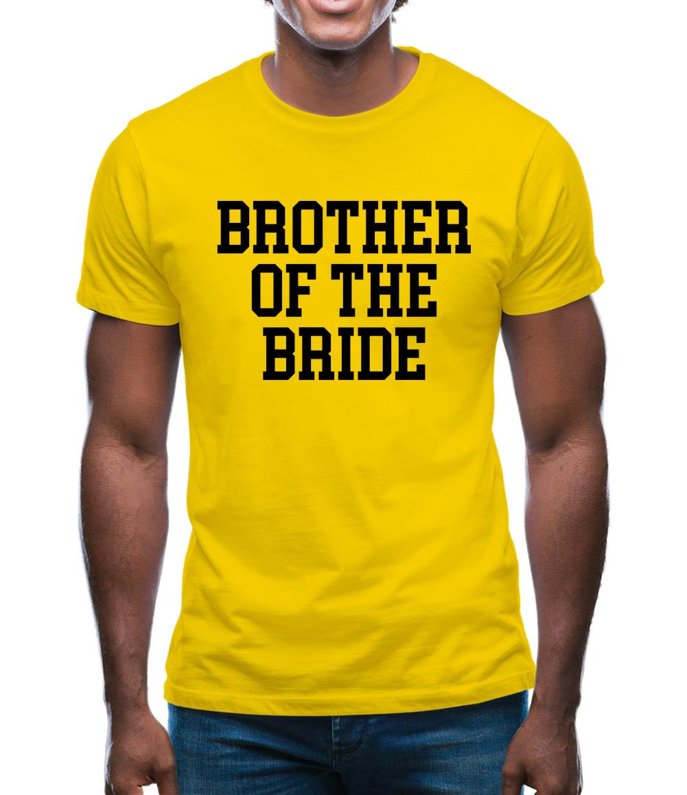 Brother Of The Bride Mens T-Shirt