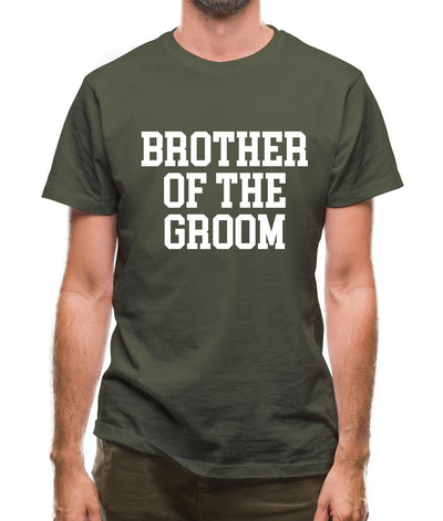 Brother Of The Groom Mens T-Shirt