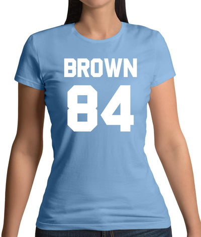 Brown 84 Womens T-Shirt