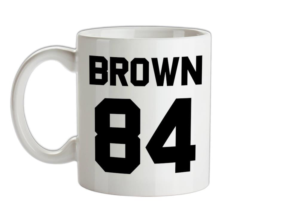 Brown 84 Ceramic Mug