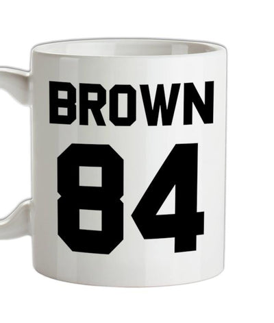 Brown 84 Ceramic Mug