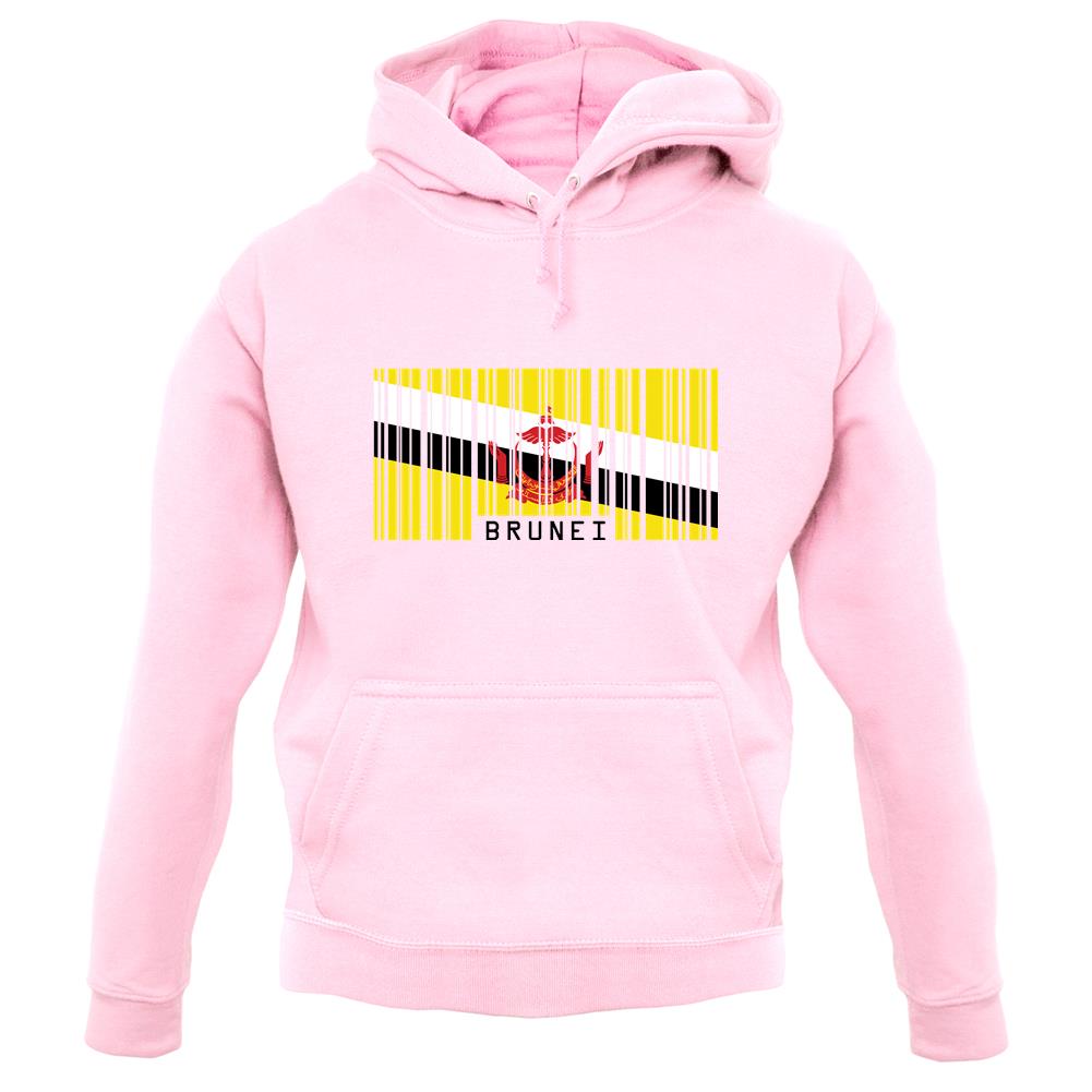 Brunei Barcode Style Flag unisex hoodie