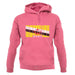 Brunei Barcode Style Flag unisex hoodie