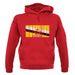 Brunei Barcode Style Flag unisex hoodie