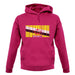 Brunei Barcode Style Flag unisex hoodie