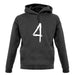 Paint Brush 4 unisex hoodie