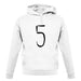 Paint Brush 5 unisex hoodie