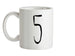 Paint Brush 5 Ceramic Mug