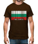 Bulgaria Barcode Style Flag Mens T-Shirt