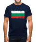 Bulgaria Grunge Style Flag Mens T-Shirt