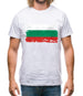 Bulgaria Grunge Style Flag Mens T-Shirt