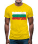 Bulgaria Grunge Style Flag Mens T-Shirt