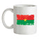 Burkina Faso Grunge Style Flag Ceramic Mug