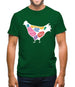 Butcher Chicken Diagram Mens T-Shirt