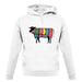 Butcher Cow Diagram unisex hoodie