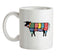 Butcher Cow Diagram Ceramic Mug