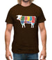 Butcher Cow Diagram Mens T-Shirt