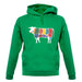 Butcher Cow Diagram unisex hoodie