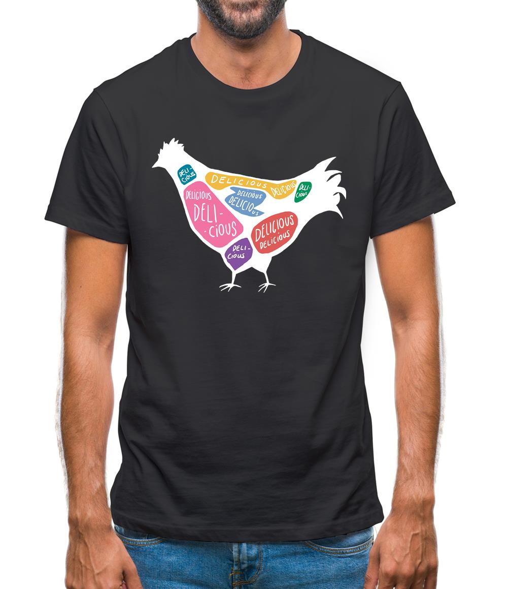 Delicious Chicken Mens T-Shirt