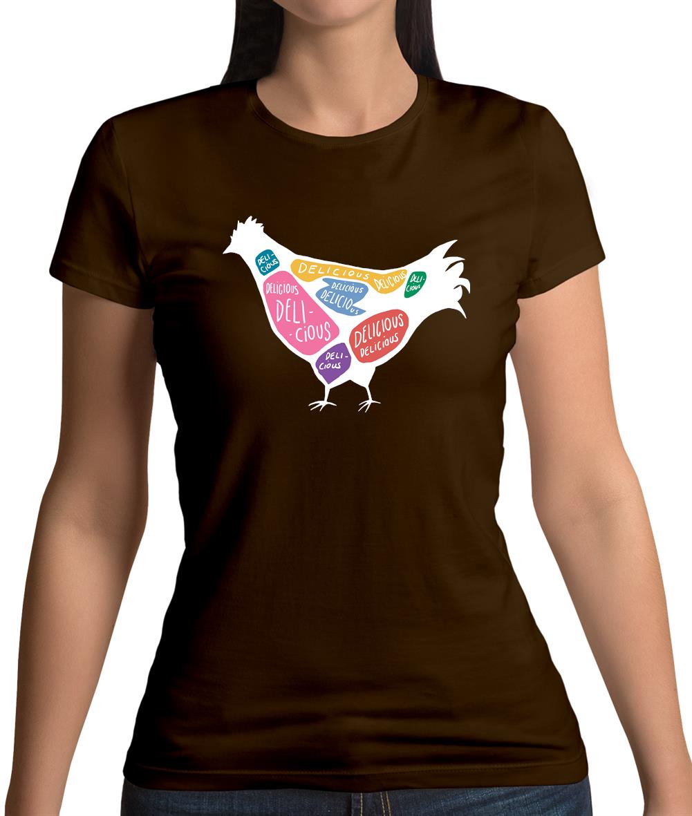 Delicious Chicken Womens T-Shirt