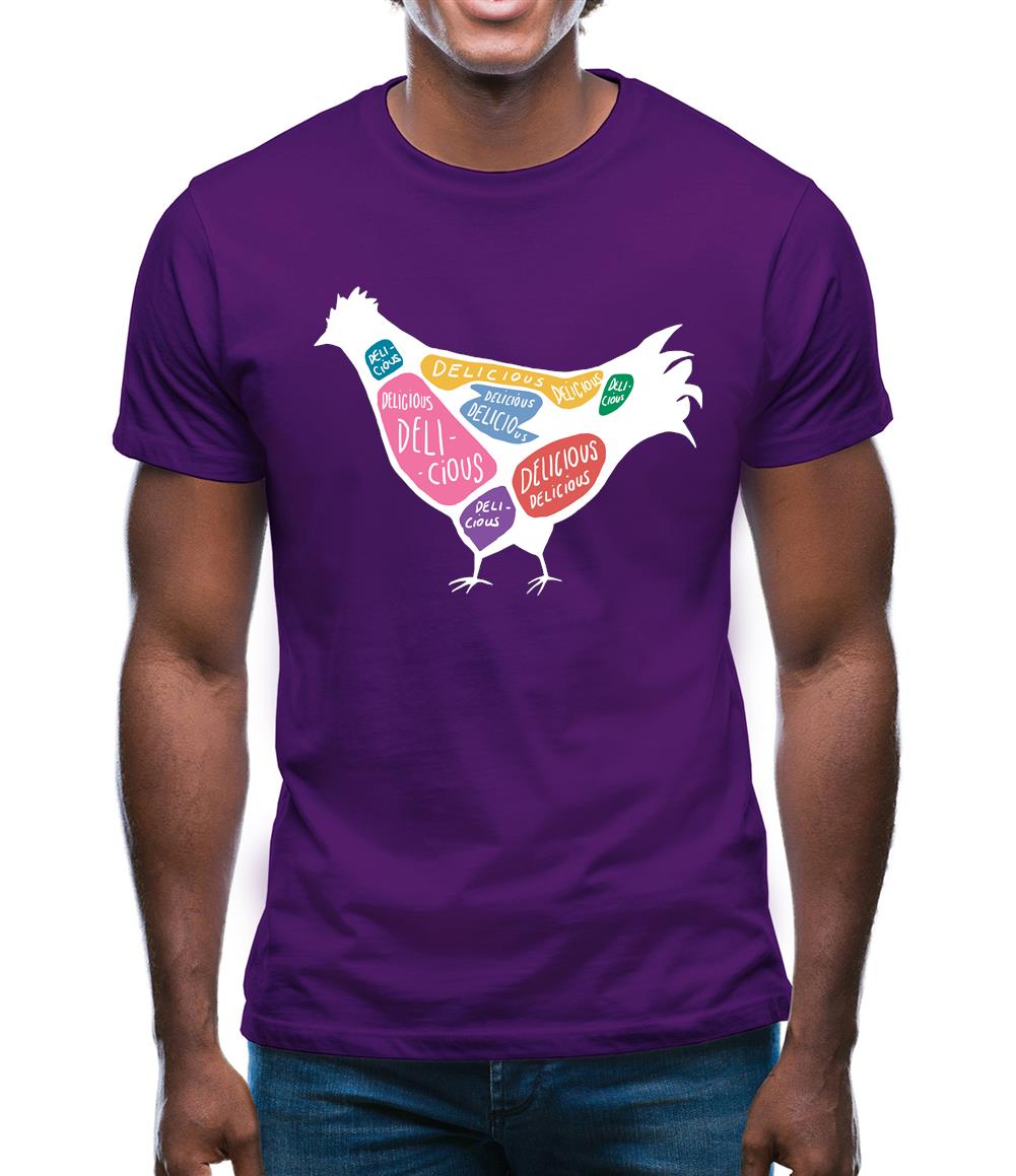 Delicious Chicken Mens T-Shirt
