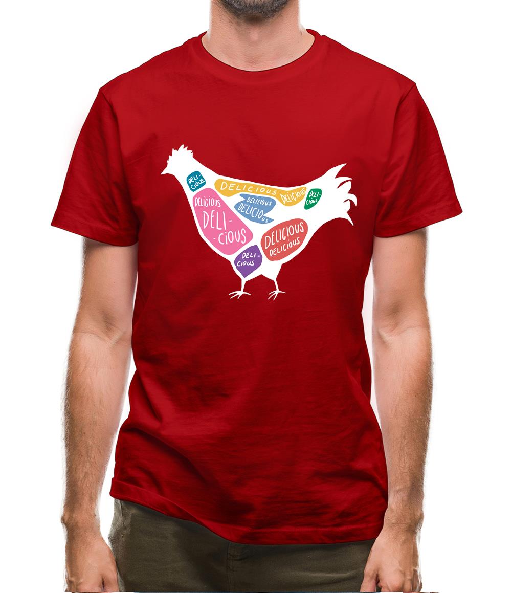 Delicious Chicken Mens T-Shirt